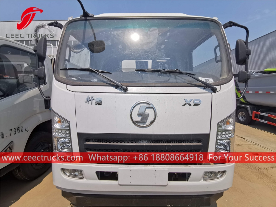 Shacman жол сыпырғыш және кір жуғыш машина