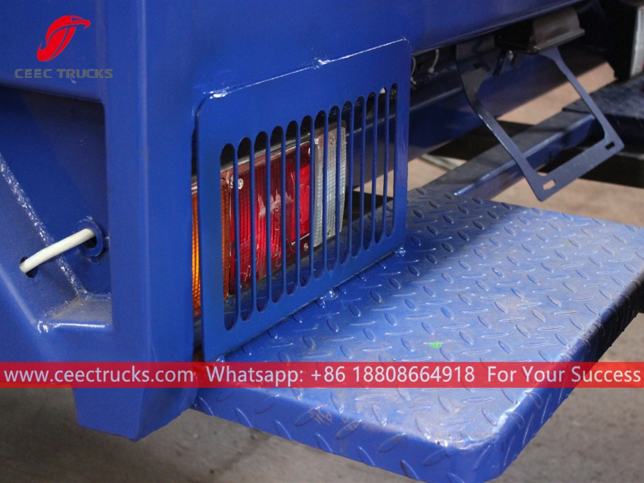 european standard 8,000 liters compression garbage truck upper body