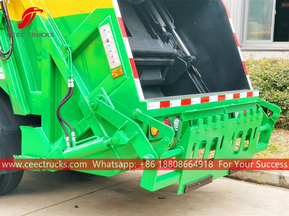 european standard 8,000 liters compression garbage truck tanker kit