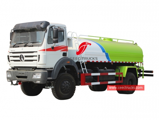 Beiben 4x4 RHD Water tanker truck - CEEC Trucks