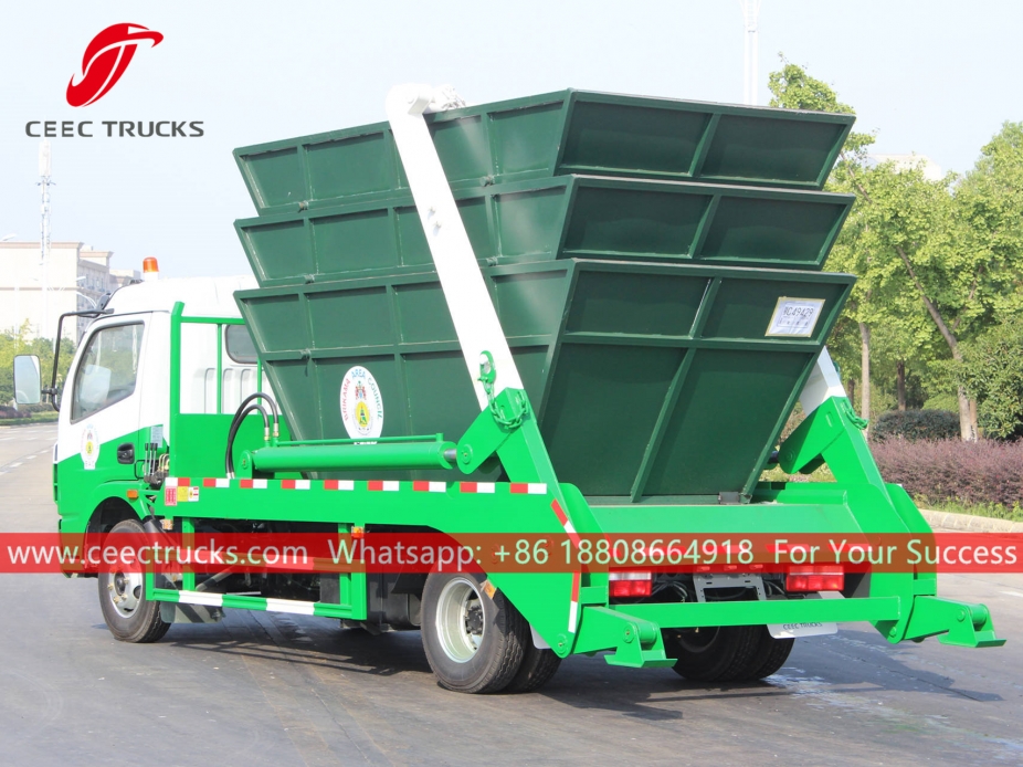 Гамбия 6CBM Skip Loader Dongfeng