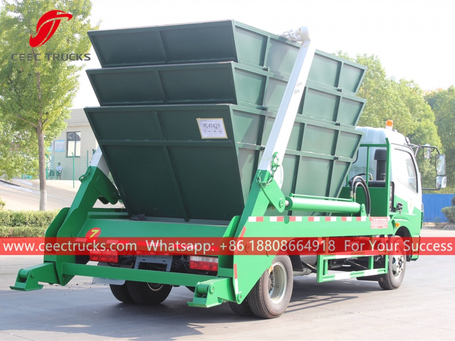 Гамбия 6CBM Skip Loader Dongfeng