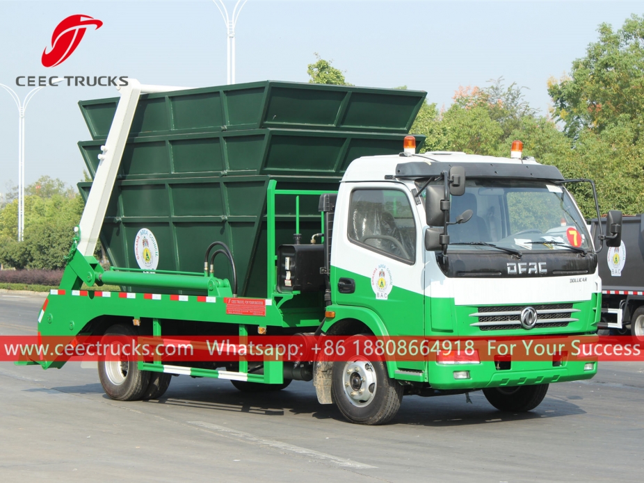 Гамбия 6CBM Skip Loader Dongfeng