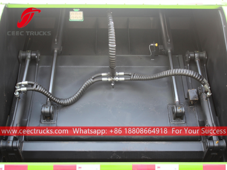 european standard 10,000 liters compressed garbage truck tanker kit