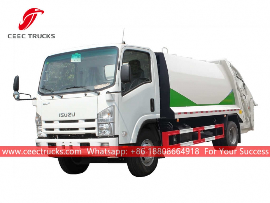 ISUZU 10CBM Артқы тиегіш