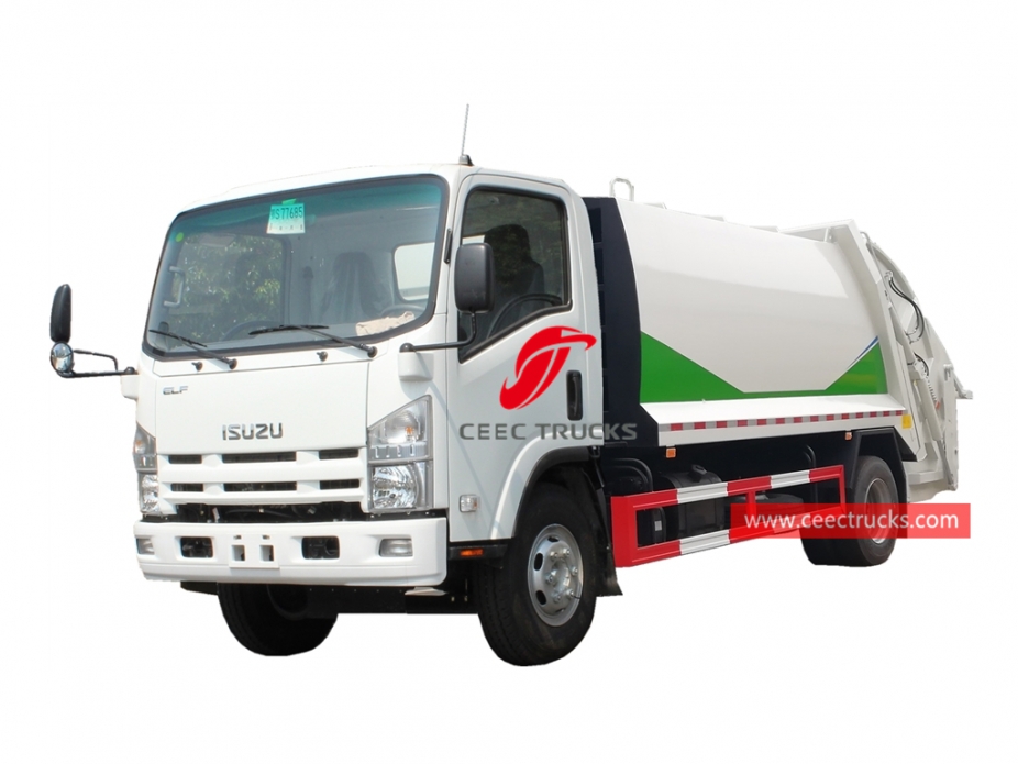 ISUZU 10CBM Артқы тиегіш