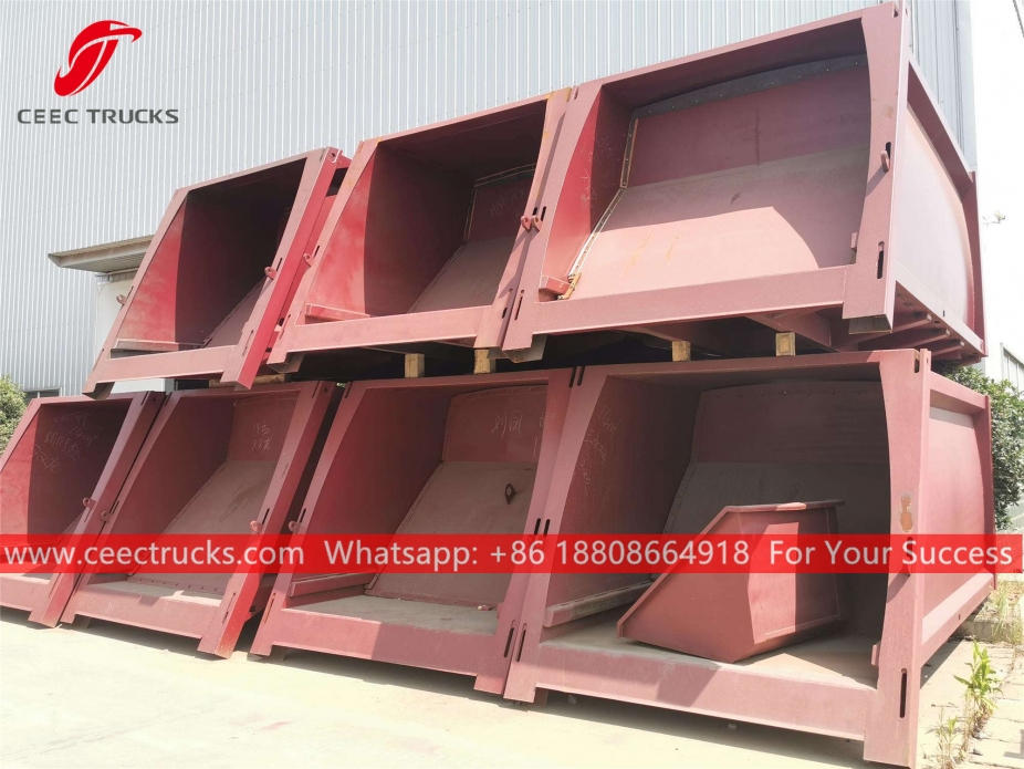 ISUZU 12CBM Қалдықтарды компрессорлық жүк машинасы