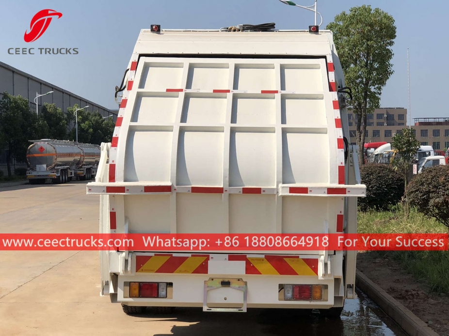 ISUZU 12CBM Қалдықтарды компрессорлық жүк машинасы