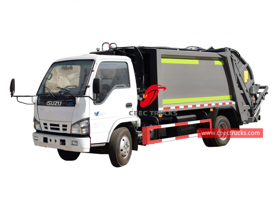 ISUZU 6CBM Waste compactor truck - CEEC Trucks