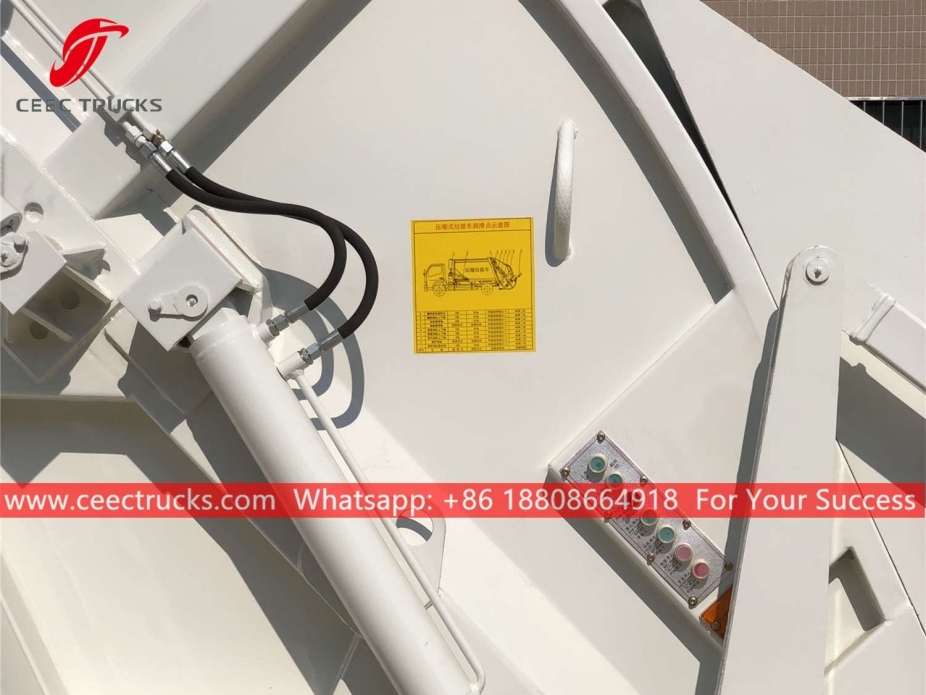 ISUZU 12CBM Қалдықтарды компрессорлық жүк машинасы