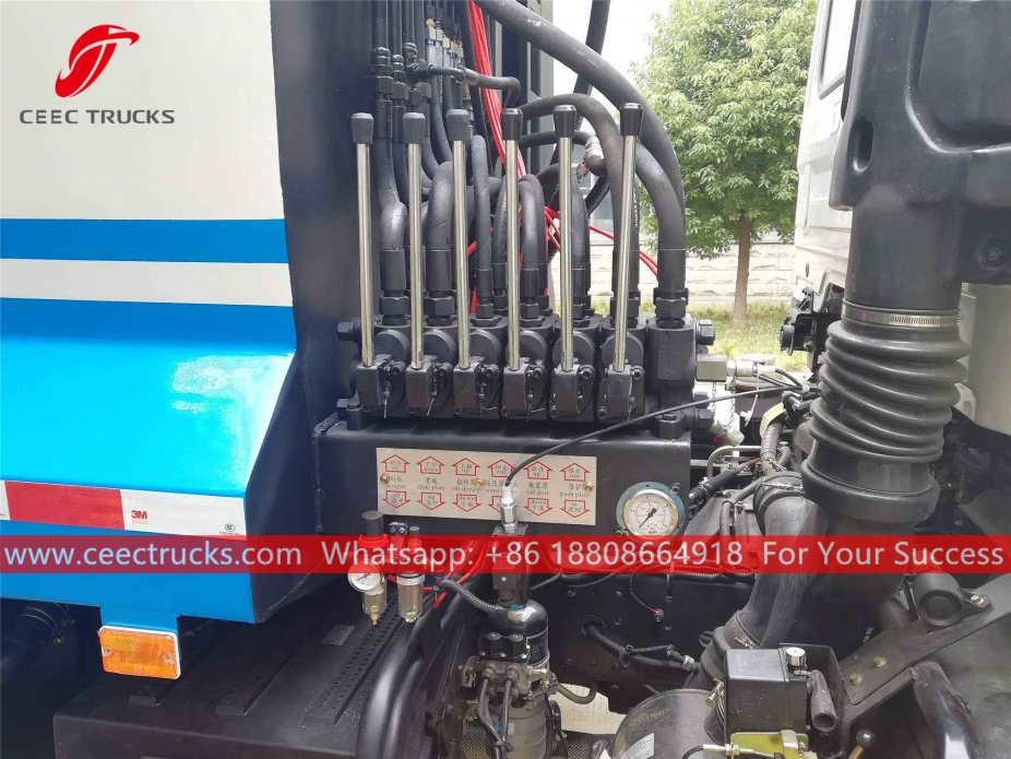 ISUZU 8CBM кері қоқыс тиейтін көлік