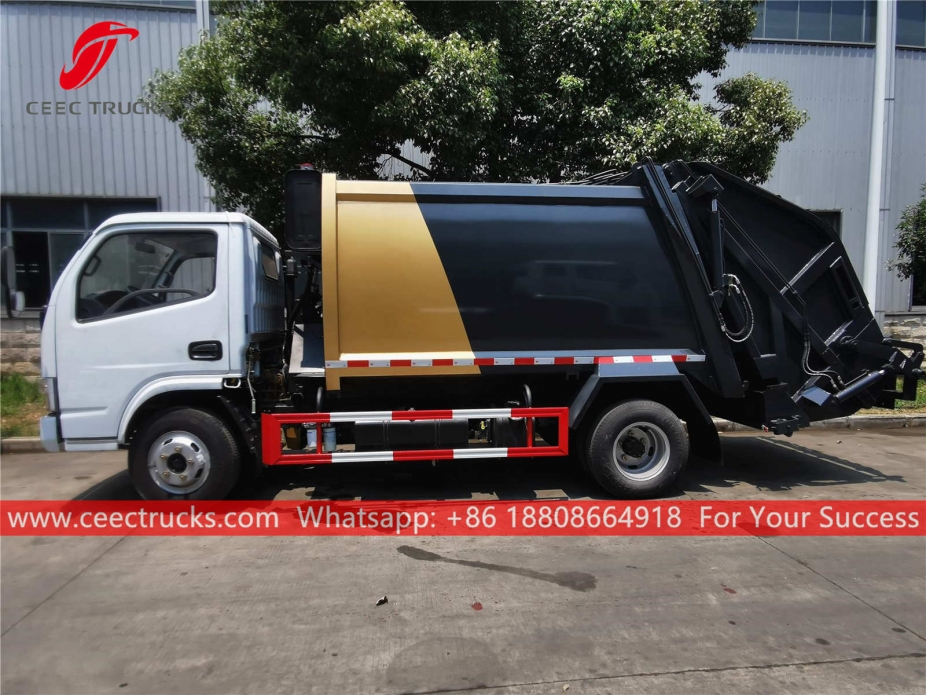 ISUZU 5CBM garbage compactor truck