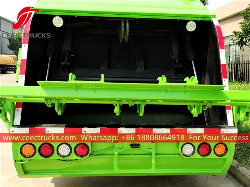 ISUZU 5CBM Back-loading compression compactors