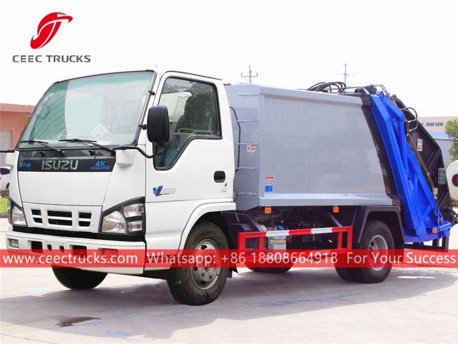 ISUZU 4*2 қоқыс сығымдағыш машина