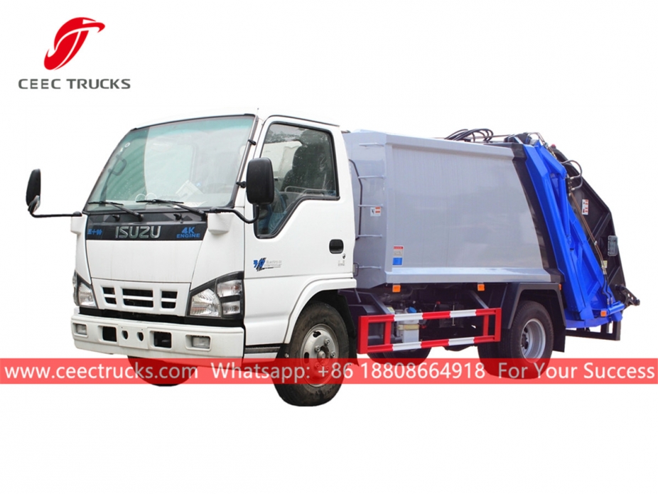 ISUZU 4*2 қоқыс сығымдағыш машина