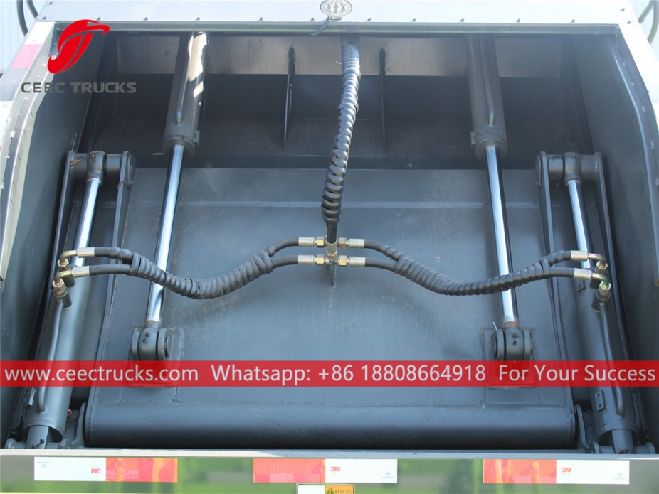 European standard 5,000 liters refuse compression truck body kit