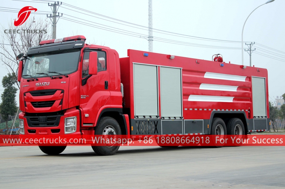 ISUZU GIGA Fire fighting truck for sale