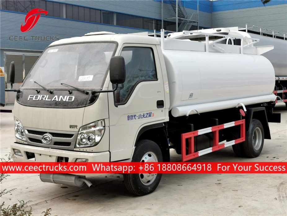 FOTON mini fuel tanker truck for sale