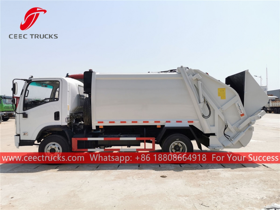 Shacman 5CBM Refuse compactor truck