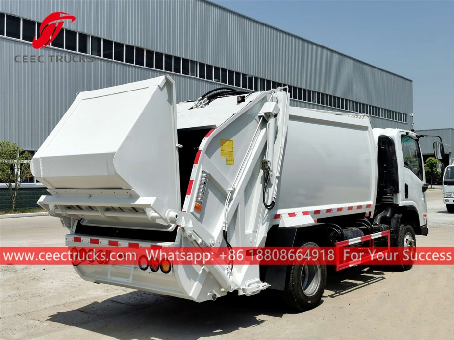 Shacman 5CBM Refuse compactor truck