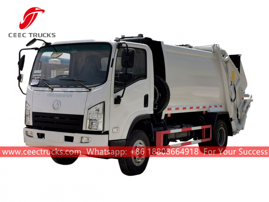 Shacman 5CBM Refuse compactor truck