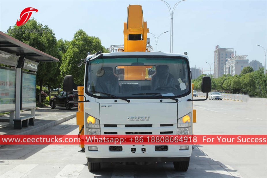 ISUZU Truck mounted straight boom lift