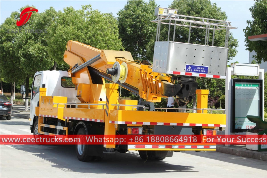 ISUZU Truck mounted straight boom lift