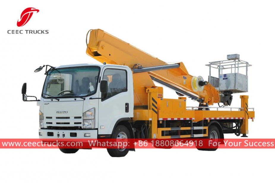 ISUZU Truck mounted straight boom lift