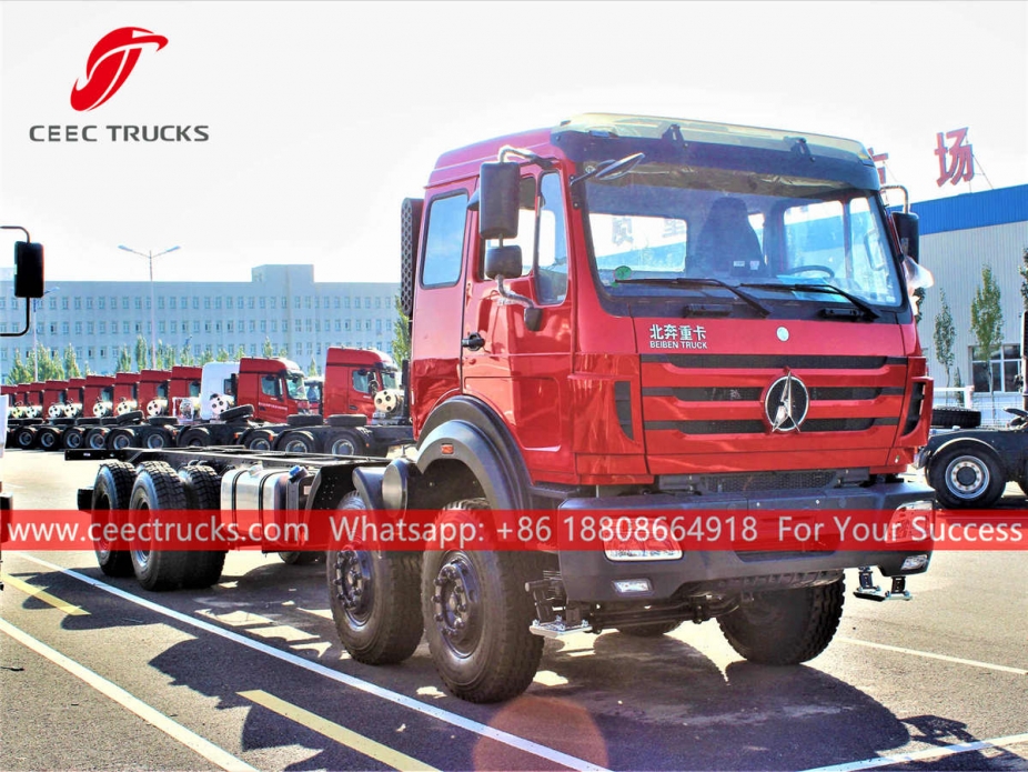 Beiben 8x4 Dump truck chassis