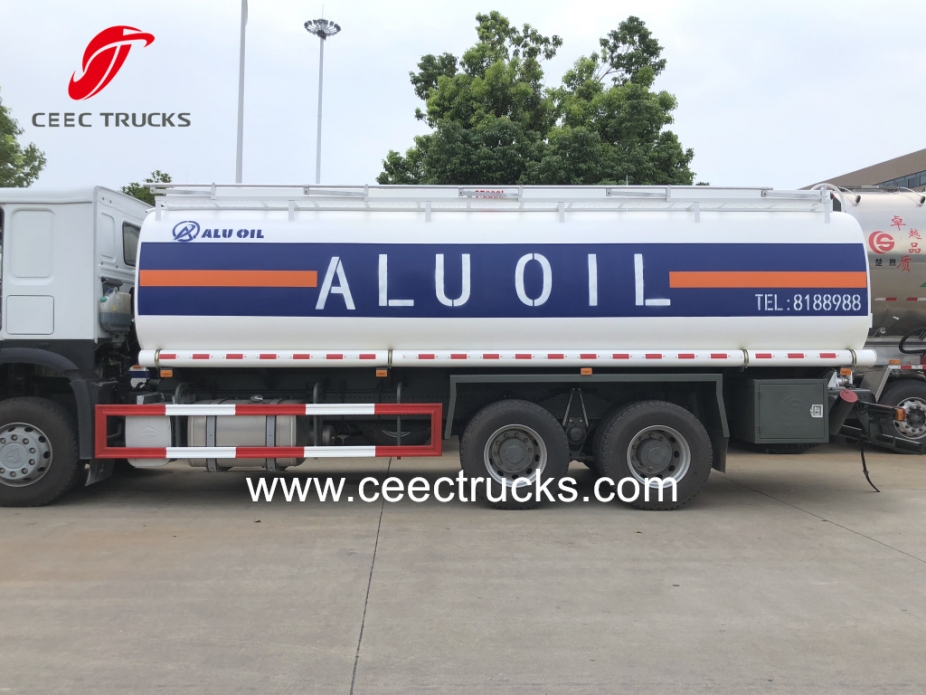 SINOTRUK HOWO 6X6 толық жетекті Жанармай құятын жүк көліктері