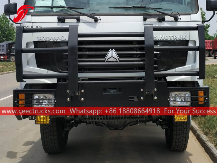 HOWO all wheel drive 4x4 tipper lorry