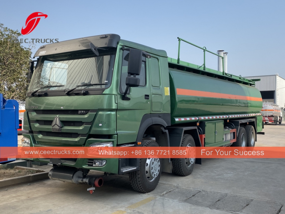 SINOTRUK 8x4 30CBM мазут жеткізуші автоцистерналар