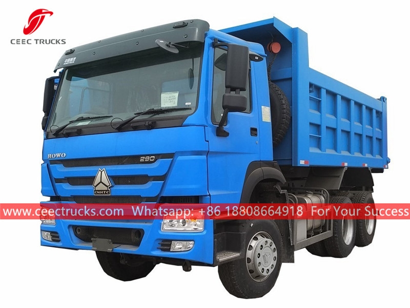 HOWO 10 wheeler tipper-truck