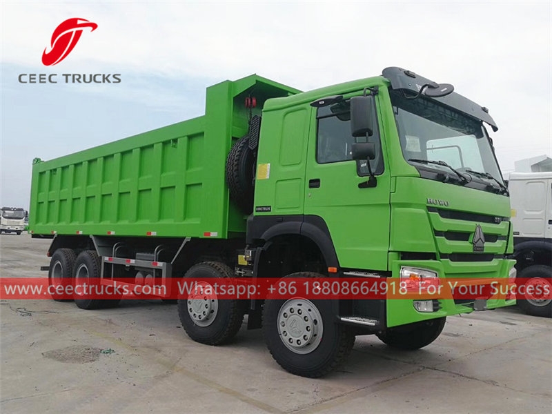 HOWO 12 wheeler tipper truck