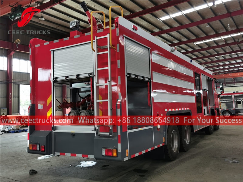 ISUZU GIGA Dry powder Fire fighting truck for sale