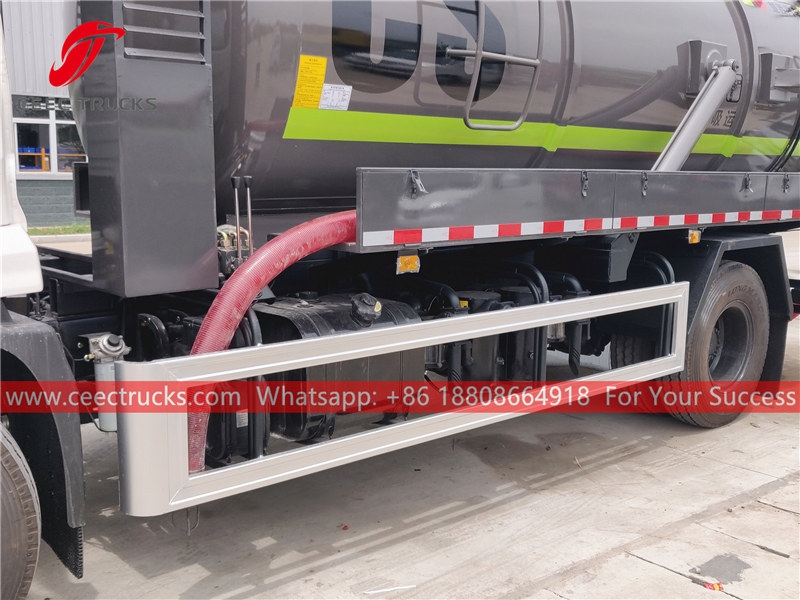 Dongfeng 12,000 liters vacuum suction truck