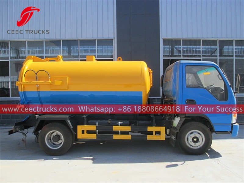 JAC 4×2 vacuum truck