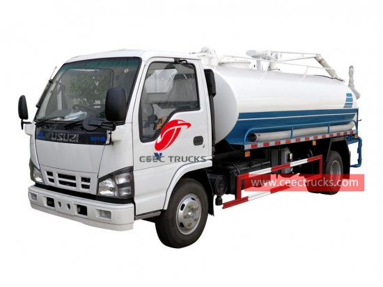 ISUZU 4×2 vacuum sucker truck