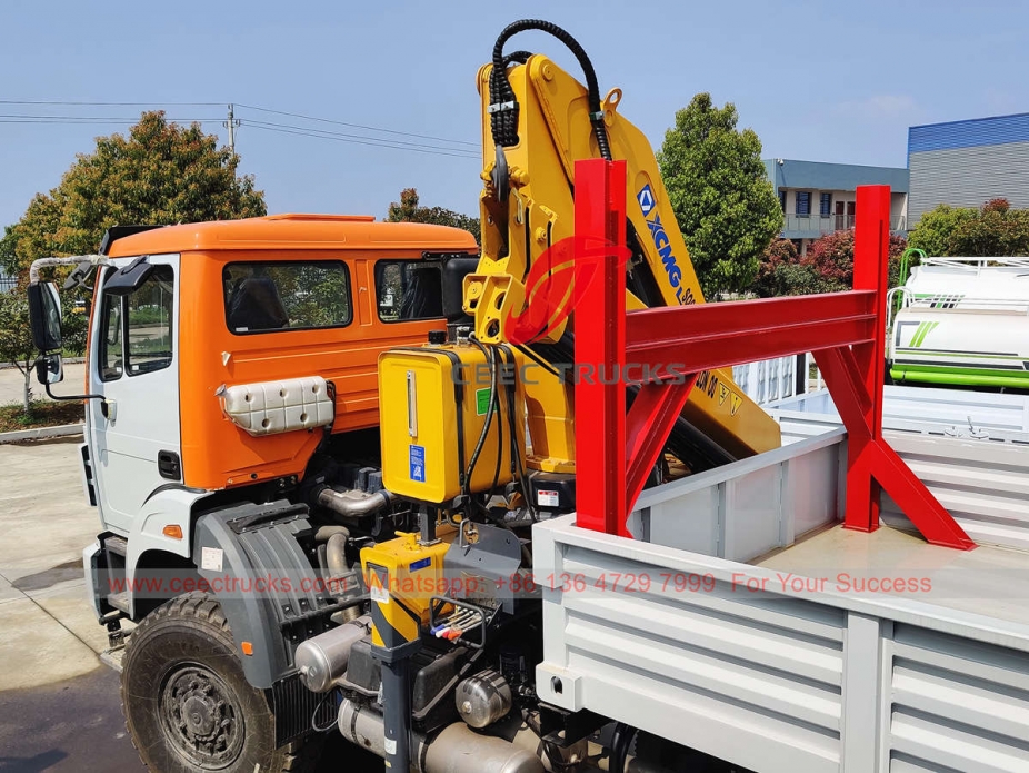 6.3 Tons XCMG crane based on Beiben RHD 4×4 truck