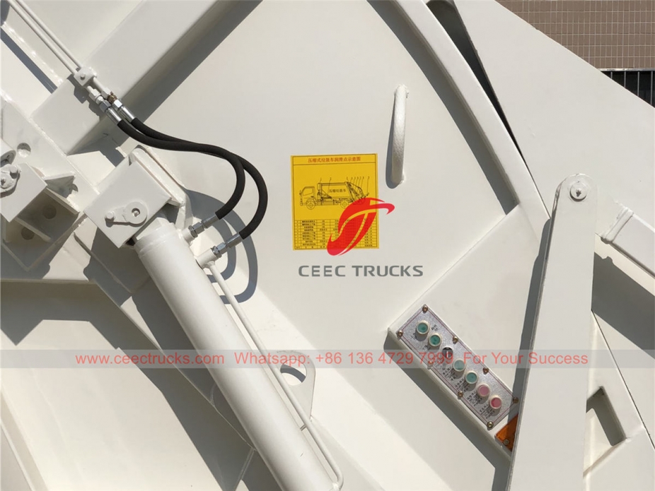 ISUZU 12CBM Қалдықтарды компрессорлық жүк машинасы