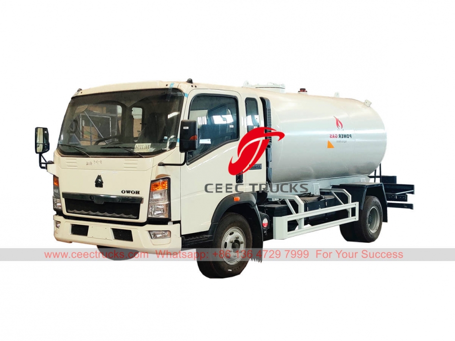 HOWO LPG refueling truck