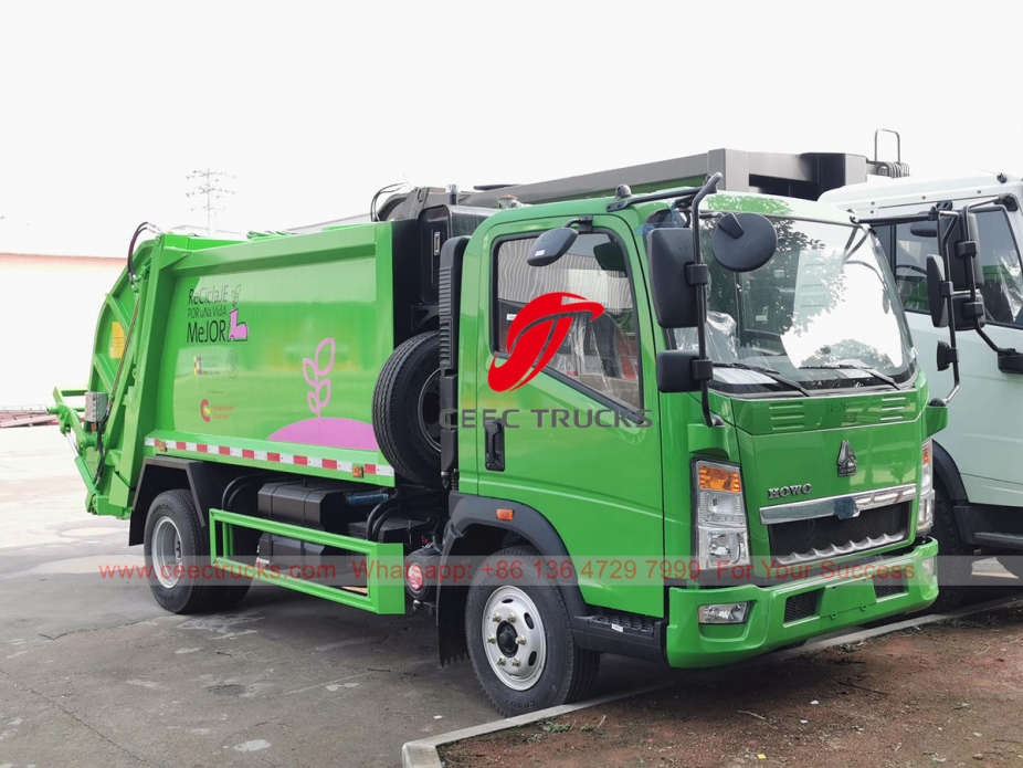 HOWO Refuse compactor for sale