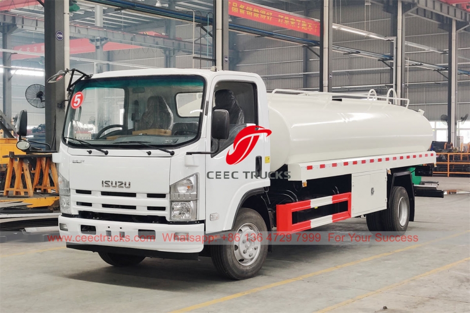 ISUZU 4×2 drinking water tanker truck