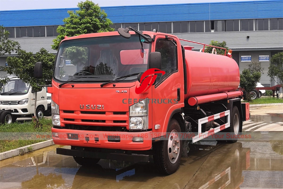 ISUZU 4×2 water spray truck