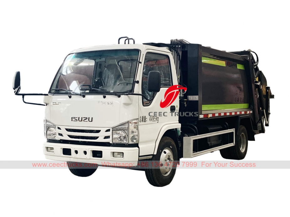 ISUZU ELF garbage compactor for sale