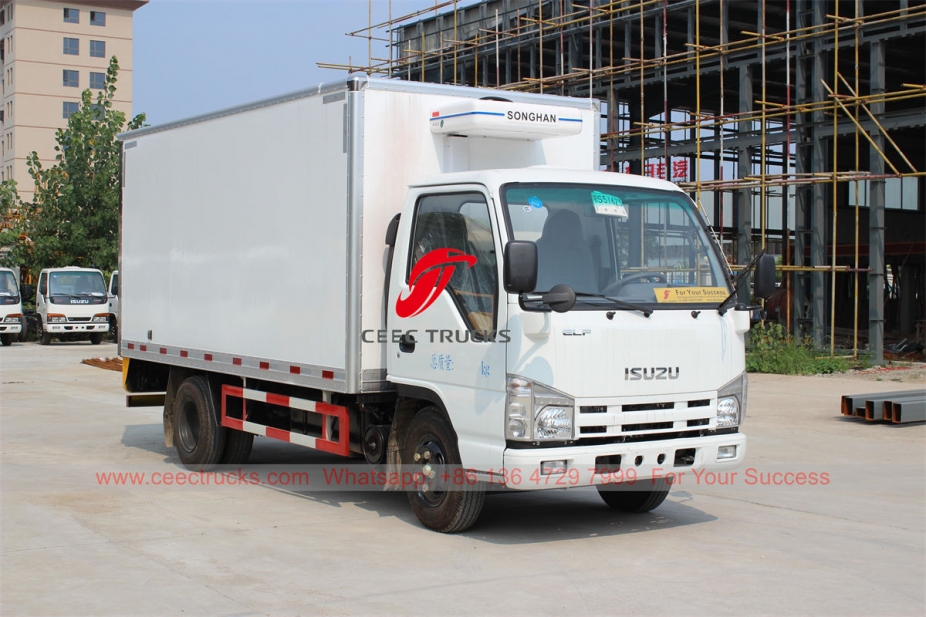 ISUZU 4 ton refrigerated truck