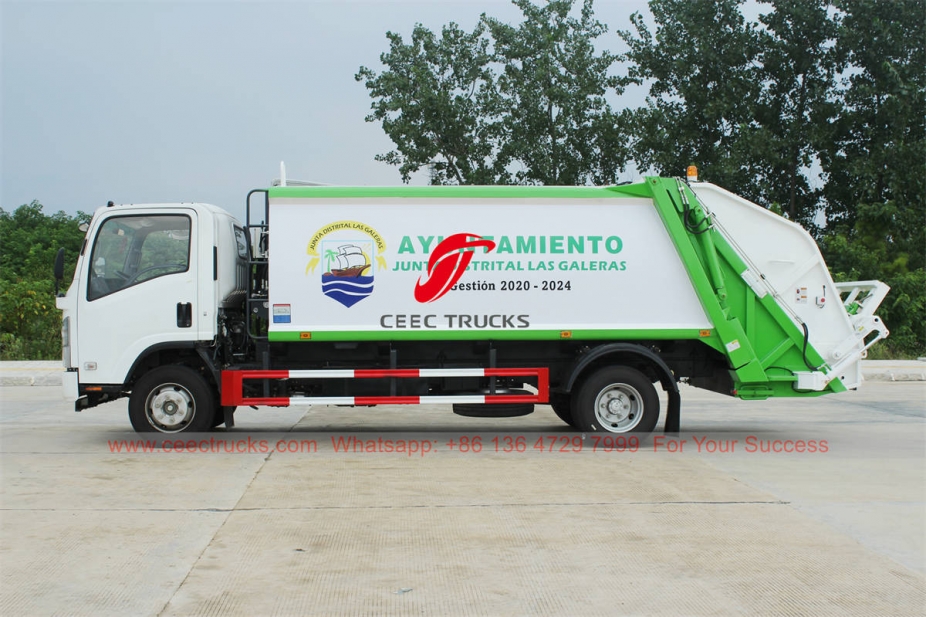 ISUZU Garbage compressor truck for sale