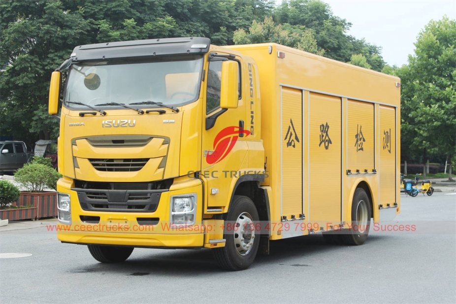 ISUZU GIGA super highway inspection truck