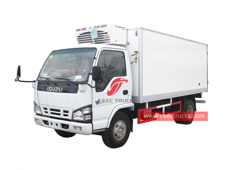 ISUZU NKR reefer truck