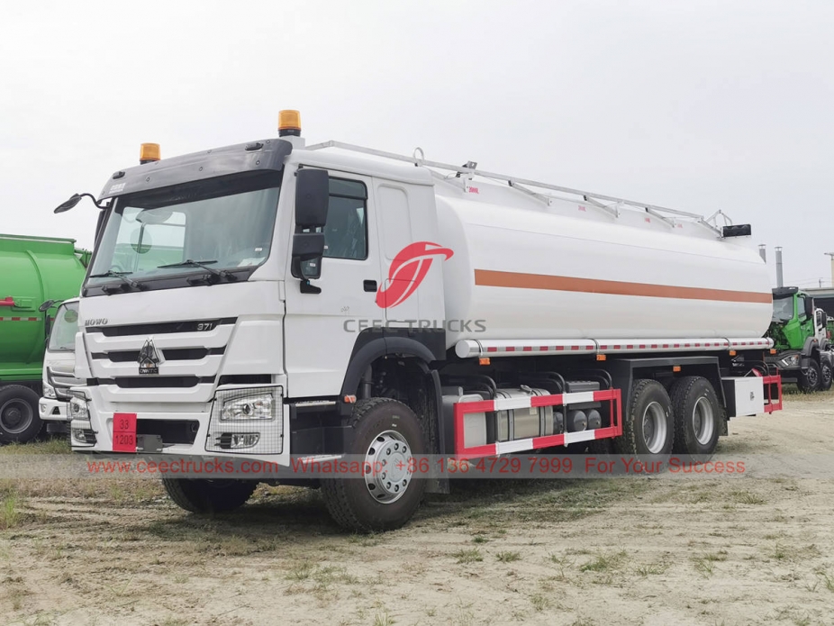 howo 6*4 drive fuel truck